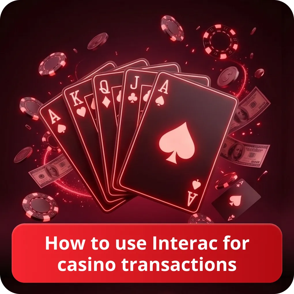 How to use Interac for casino transactions